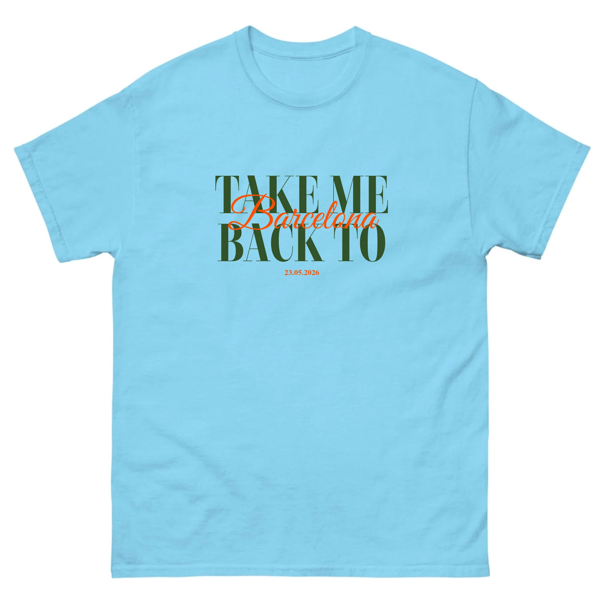 Gepersonaliseerd T-shirt - Take me back