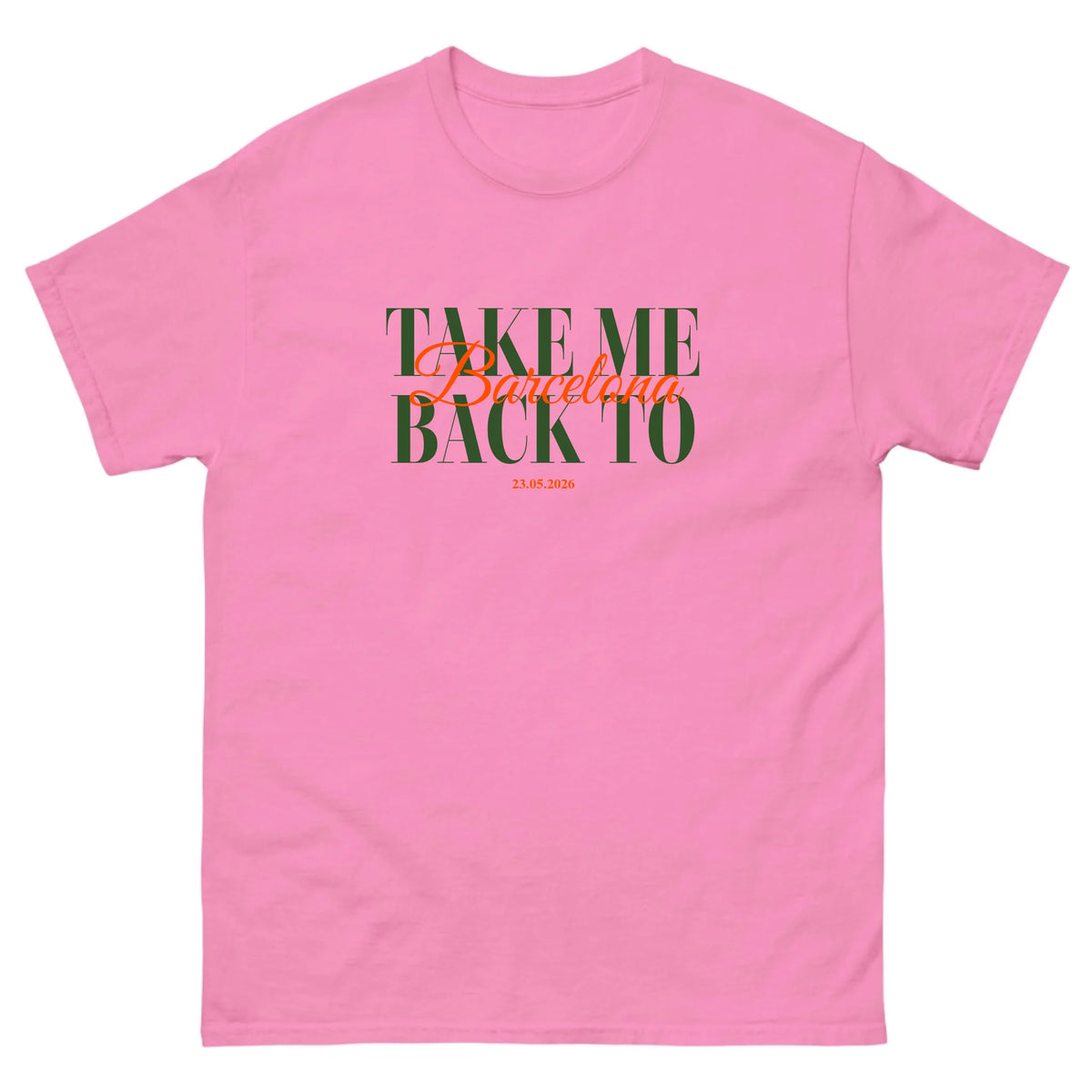 Gepersonaliseerd T-shirt - Take me back