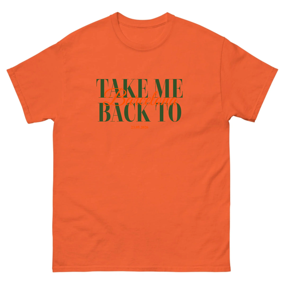 Gepersonaliseerd T-shirt - Take me back